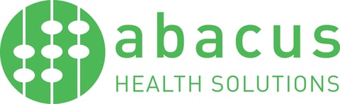Abacus Health Solutions logo with green circular icon and company name